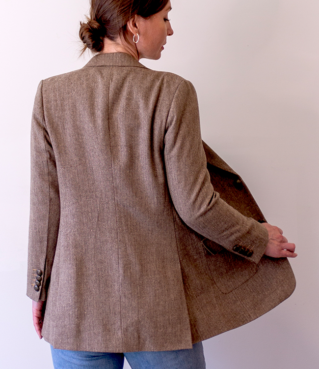 The Emira Blazer, Tweed