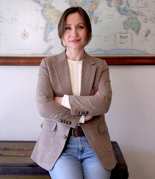 The Emira Blazer, Tweed