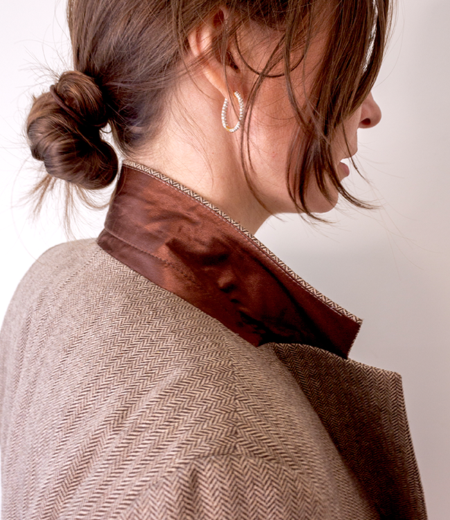The Emira Blazer, Tweed