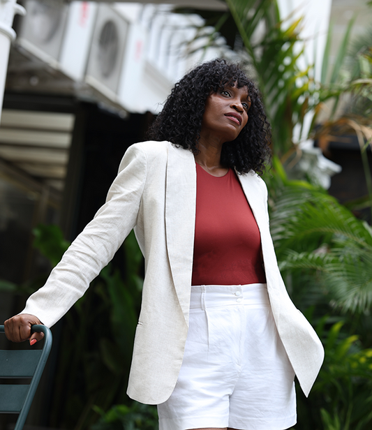 The Alex Blazer, Linen