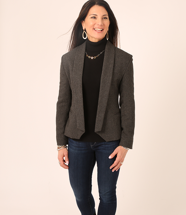 The Lori Blazer, Tweed