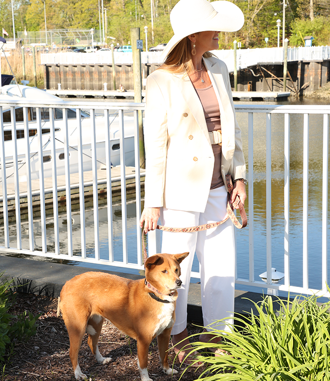 The Meaghan Blazer, Linen