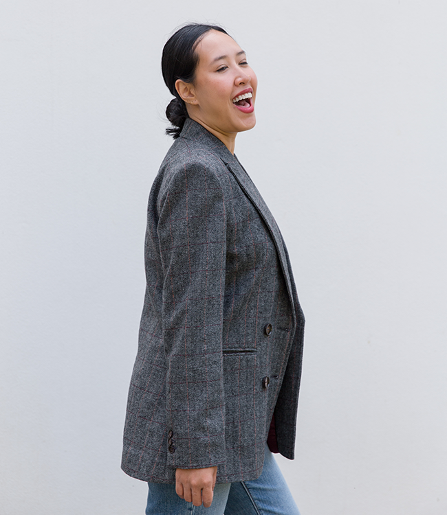 The Phicha Blazer, Tweed