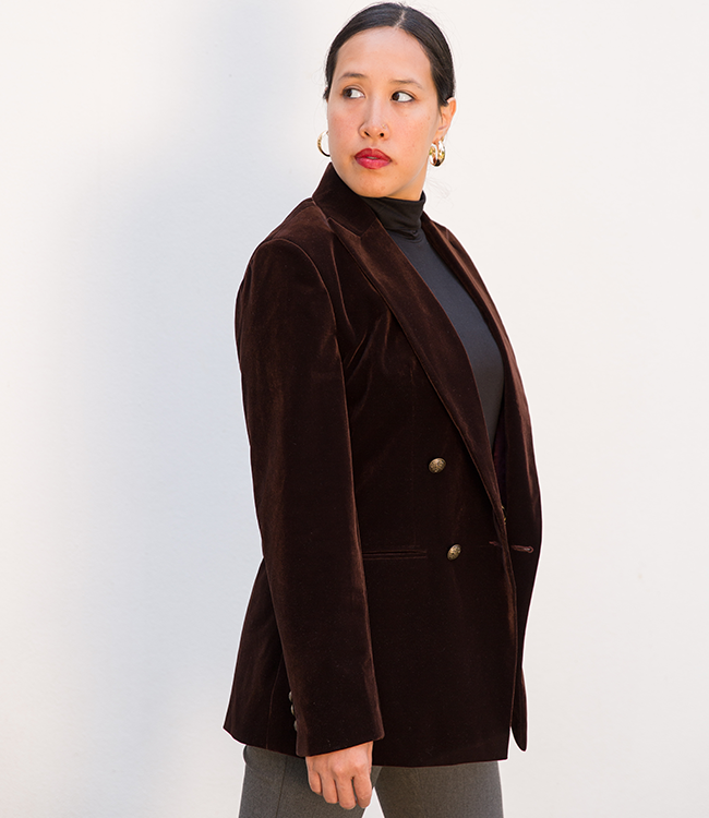 The Phicha Blazer, Velvet