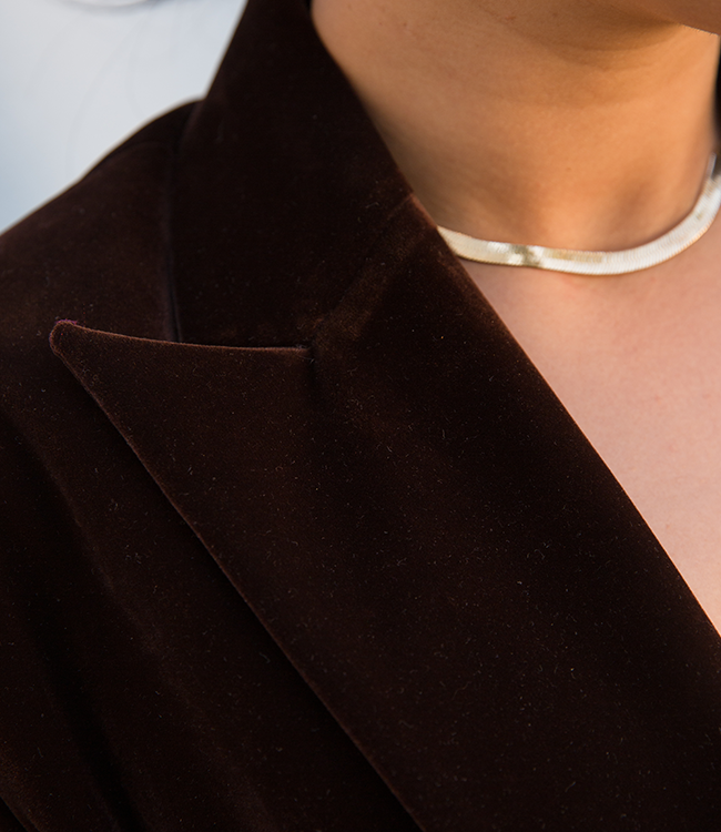 The Phicha Blazer, Velvet