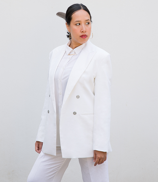 The Phicha Blazer, Linen