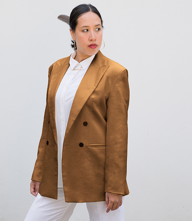 The Phicha Blazer, Linen