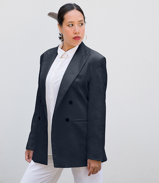 The Phicha Blazer, Linen