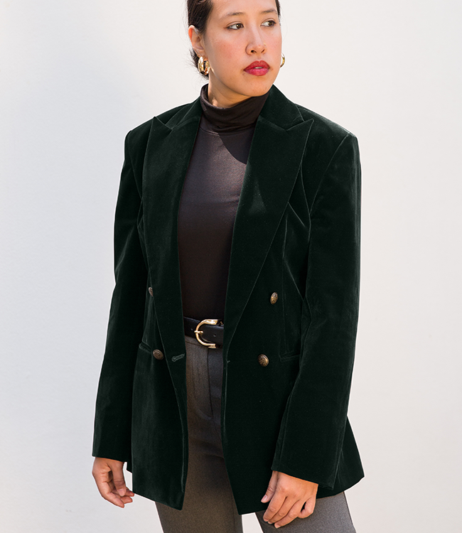 The Phicha Blazer, Velvet