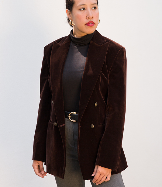 The Phicha Blazer, Velvet