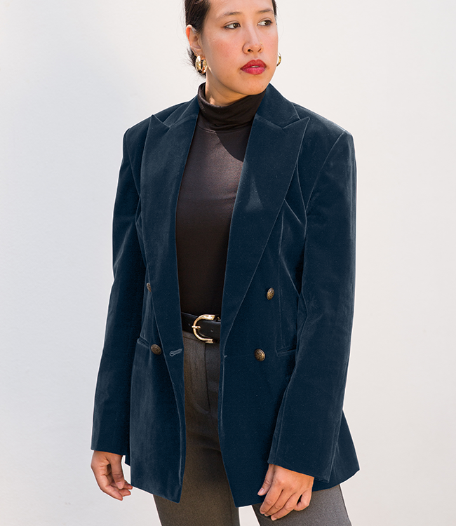The Phicha Blazer, Velvet