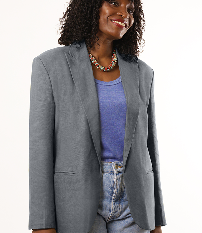 The Alex Blazer, Linen