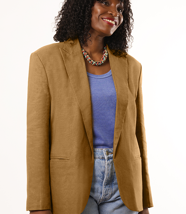 The Alex Blazer, Linen