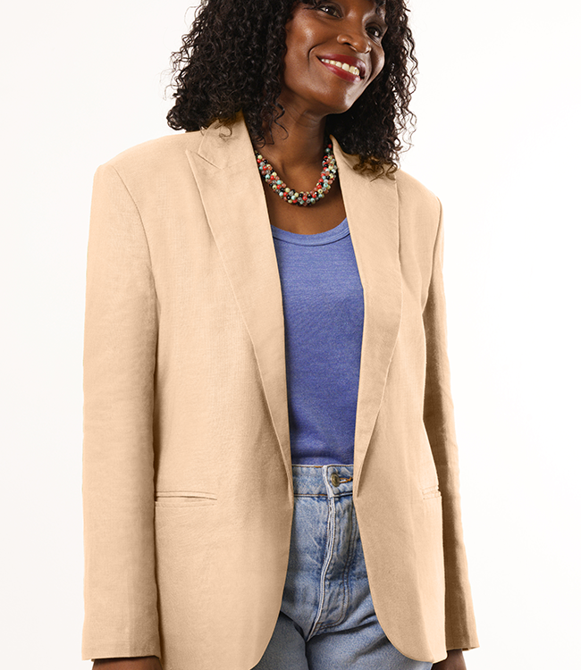 The Alex Blazer, Linen