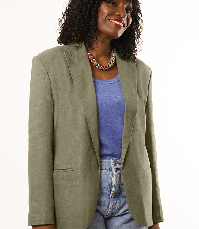 The Alex Blazer, Linen