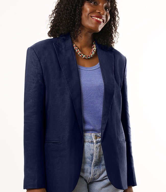The Alex Blazer, Linen