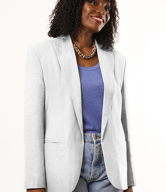 The Alex Blazer, Linen
