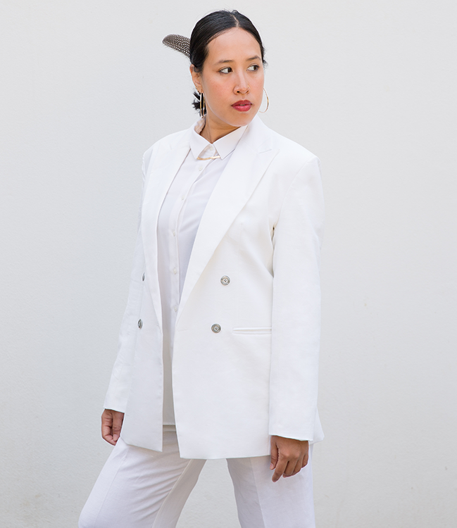 The Phicha Blazer, Linen
