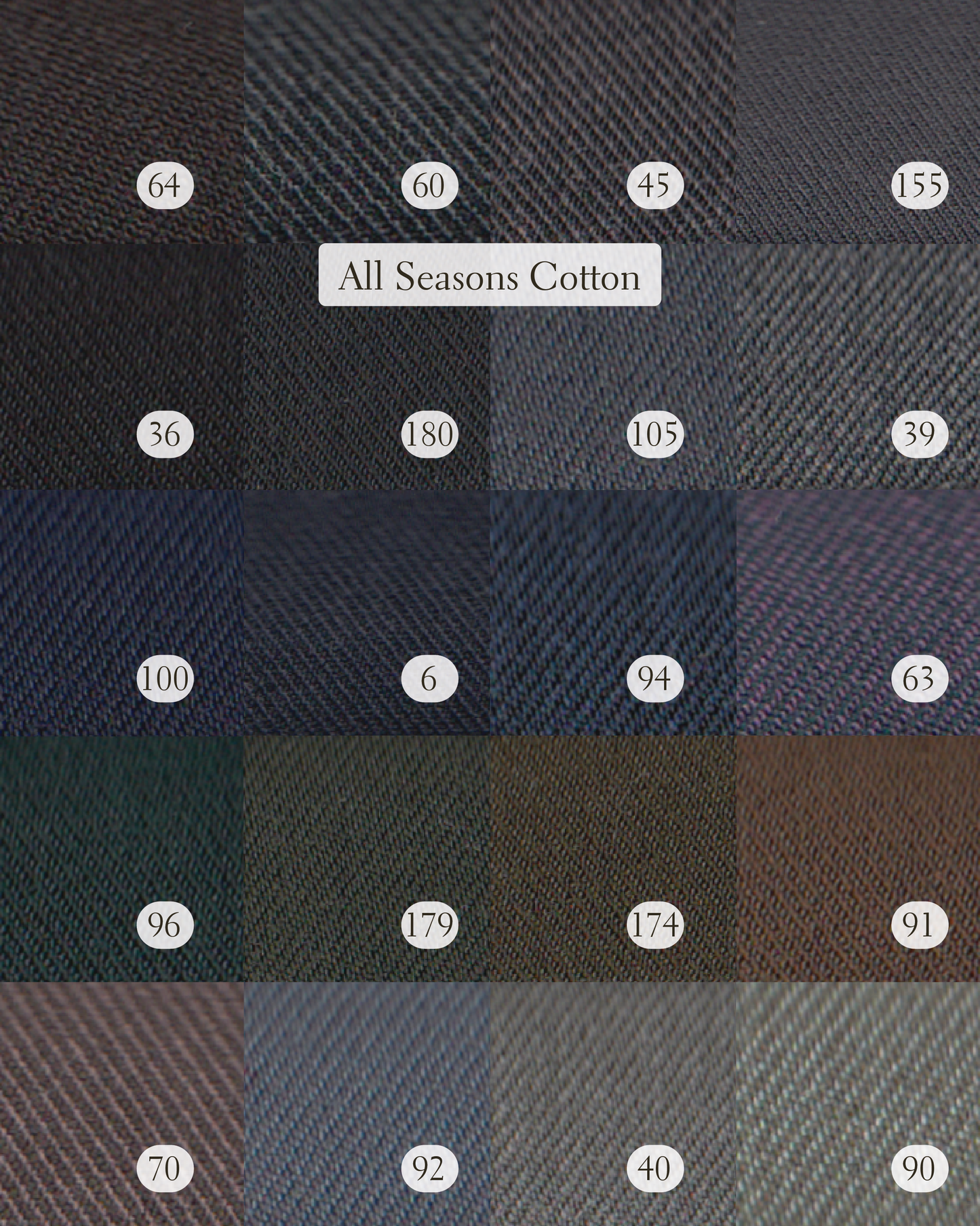 Classic Dress Suit, All Seasons Cotton