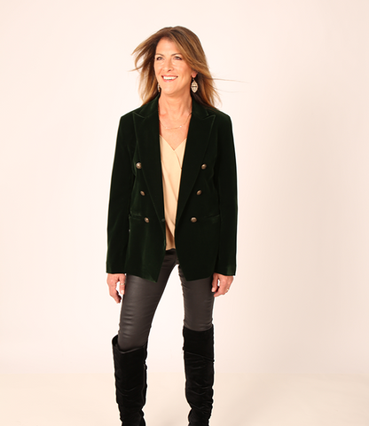 The Meaghan Blazer, Velvet