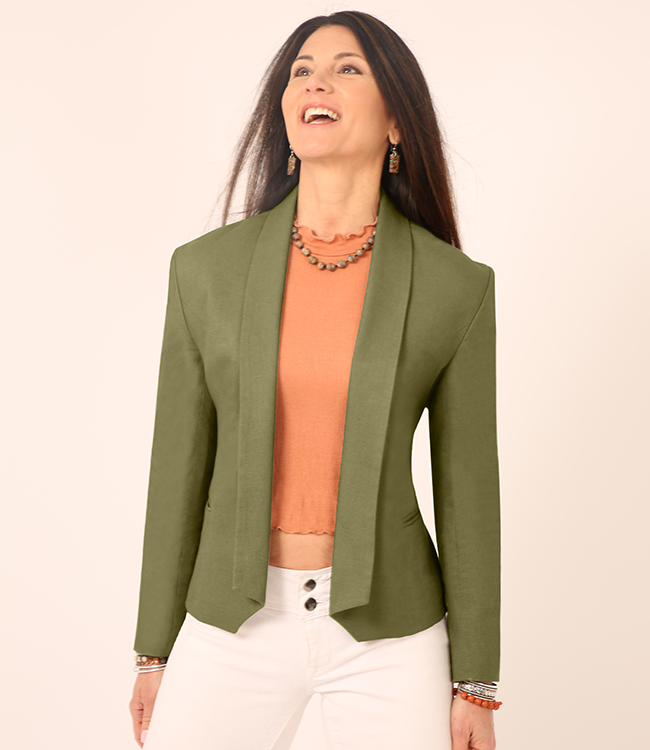 The Lori Blazer, Linen