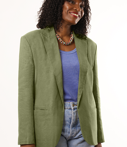 The Alex Blazer, Linen